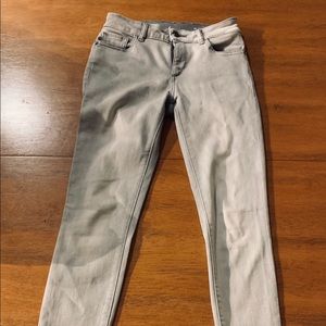 DL1961 Florence skinny jeans // size 25, gray